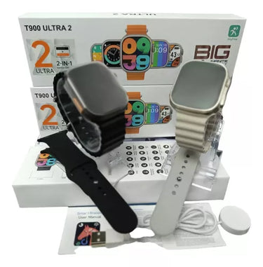 Reloj Smartwatch T900 Ultra 2 Serie 9 Año 2025 Con 2 Correas